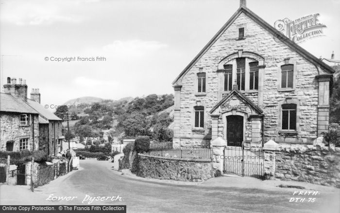 Photo of Dyserth, The Lower Village c.1955