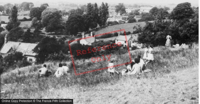 Photo of Dyserth, The View Above The Falls c.1955