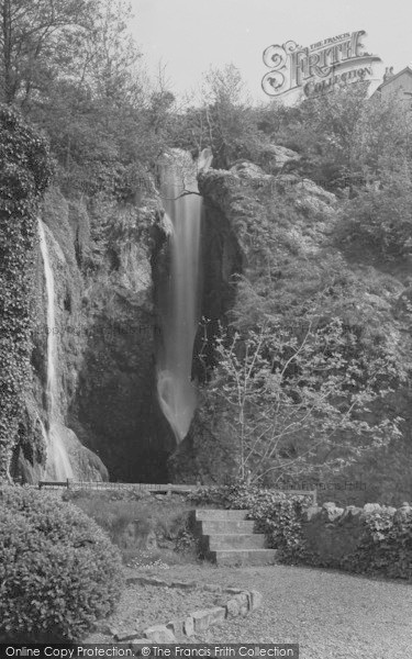 Photo of Dyserth, The Waterfall c.1955