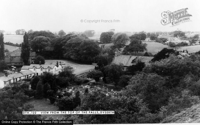 Photo of Dyserth, View From The Top Of The Falls c.1960