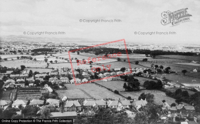 Photo of Dyserth, View Towards Rhuddlan And Rhyl From Foel Hiraddug c.1960