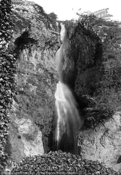 Photo of Dyserth, Waterfall 1891