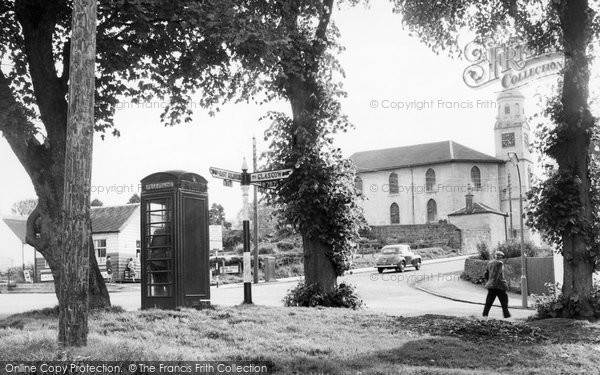 Photo of Eaglesham, the Church c1955
