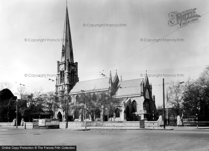 Photo of Ealing, Christ Church c.1950
