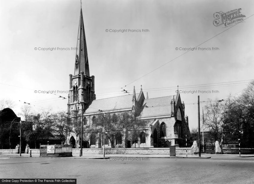 Ealing, Christ Church c1950