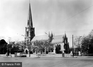 Ealing, Christ Church c1950