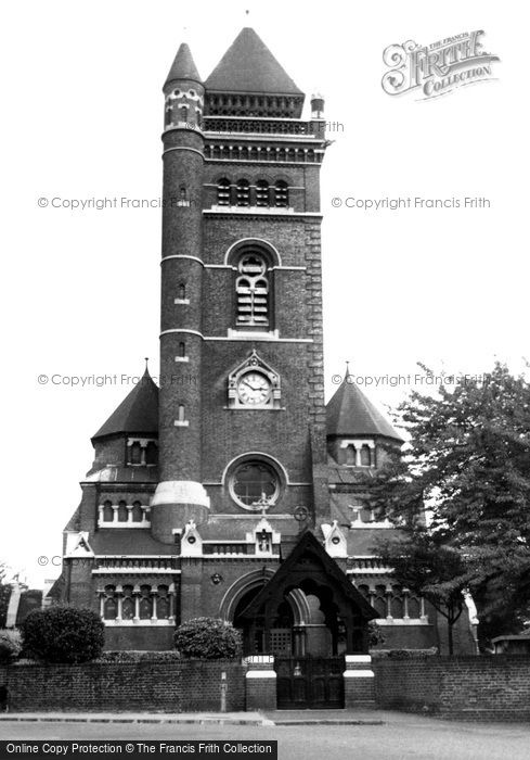 Photo of Ealing, St Mary's Parish Church c.1955