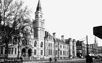 Ealing, the Town Hall c1955