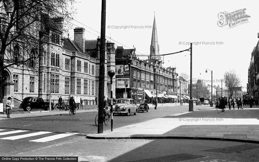 Ealing, Town Hall and Broadway c1955