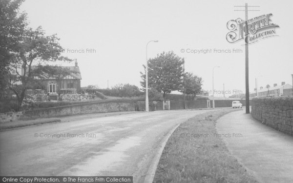 Photo of Earby, Approaching The Village c.1955