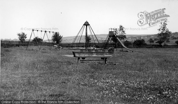 Photo of Earby, Children's Playground c.1955