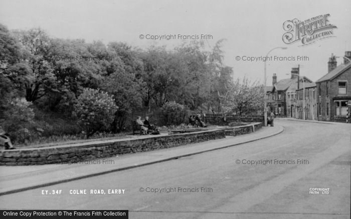Photo of Earby, Colne Road c.1955