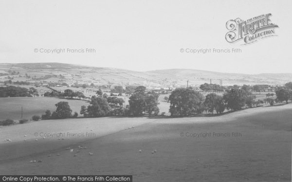 Photo of Earby, General View From Skipton Road c.1965