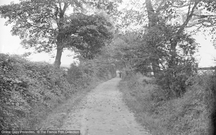 Photo of Earby, Shaw Lane c.1910