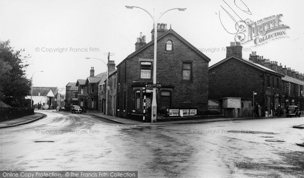 Photo of Earby, Skipton Road c.1955