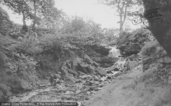 Photo of Earby, Waterfalls c.1955
