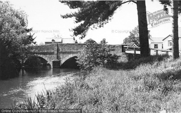 Photo of Eardisland, The Bridge c.1955