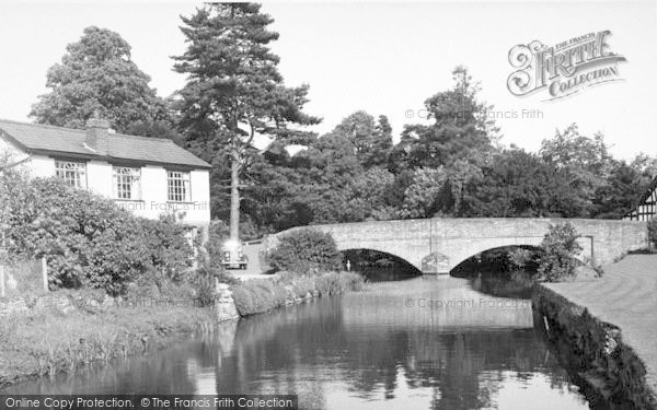Photo of Eardisland, The Bridge c.1955