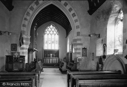 The Church Interior c.1960, Eardisland