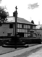 The Cross Hotel And Memorial c.1955, Eardisland