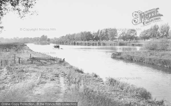 Photo of Earith, The River Ouse c.1955