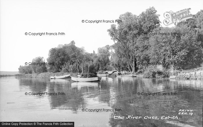 Photo of Earith, The River Ouse c.1955