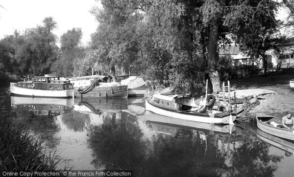 Photo of Earith, The River Ouse c.1955