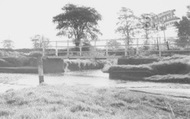 Footbridge At Watery-Gate Lane Ford c.1965, Earl Shilton