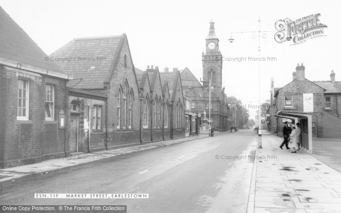 Photo of Earlestown, Market Street c.1965