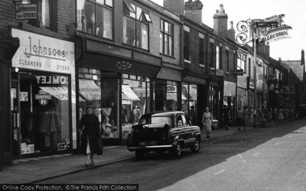 Photo of Earlestown, Shopping On Market Street c.1960