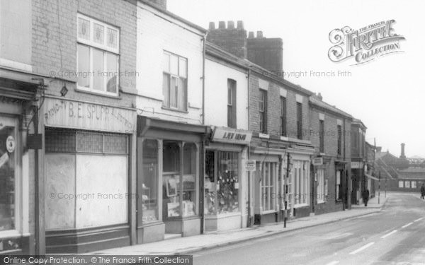 Photo of Earlestown, Shops On Market Street c.1965