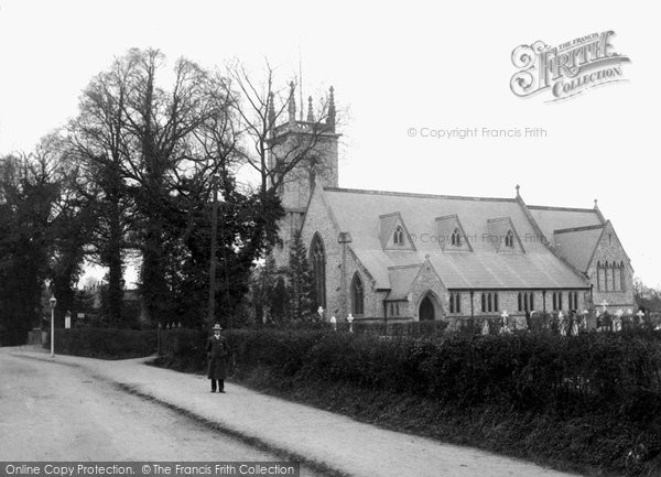 Photo of Earley, St Peter's Church 1910
