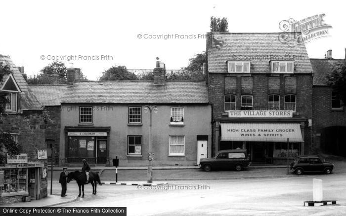 Photo of Earls Barton, The Square And Village Stores c.1965