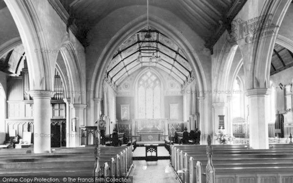 Photo of Earls Colne, Church Interior c.1955