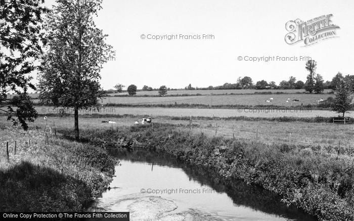 Photo of Earls Colne, The River Colne c.1955