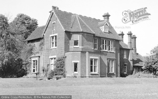 Photo of Earls Colne, The Vicarage c.1955