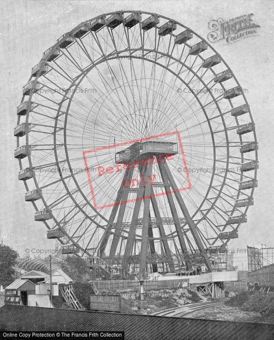 Photo of Earls Court, The Great Wheel c.1895