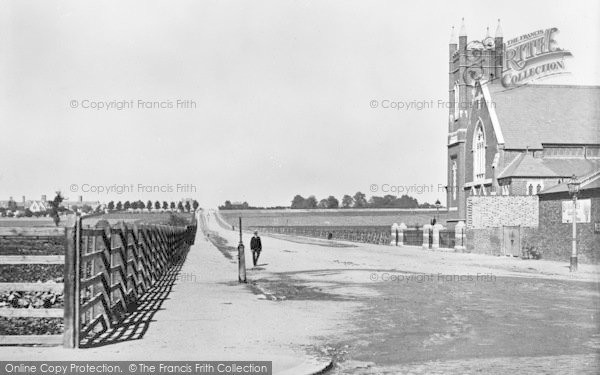 Photo of Earlsfield, Magdalen Road, Baptist Church And Fields c.1900