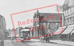 St Andrew's Church And Garratt Lane c.1905, Earlsfield