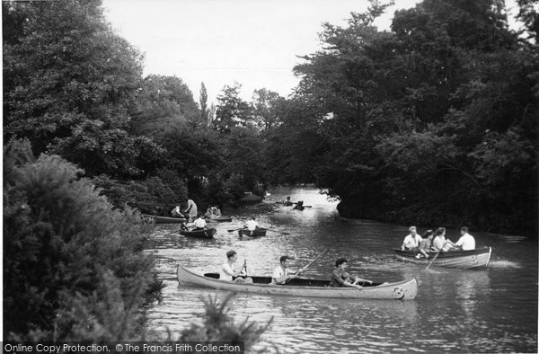 Photo of Earlswood, Lake, The Island c.1950