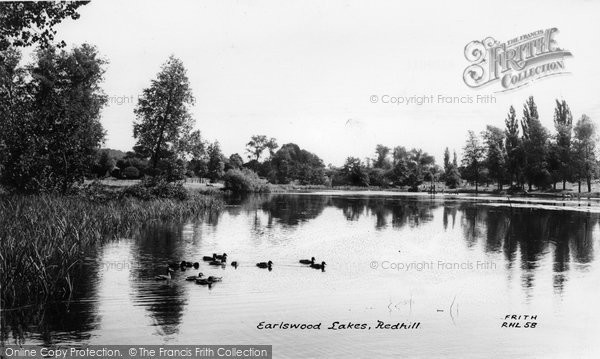 Photo of Earlswood, Lakes c.1960