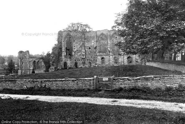 Photo of Easby, Abbey 1892