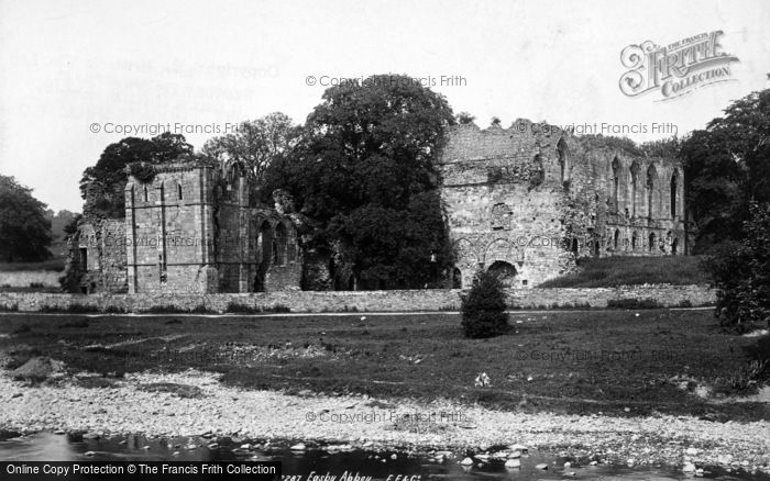 Photo of Easby, Abbey 1893
