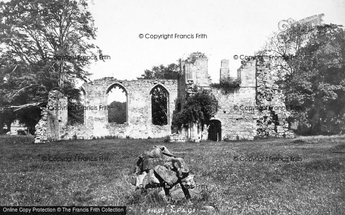 Photo of Easby, Abbey 1898