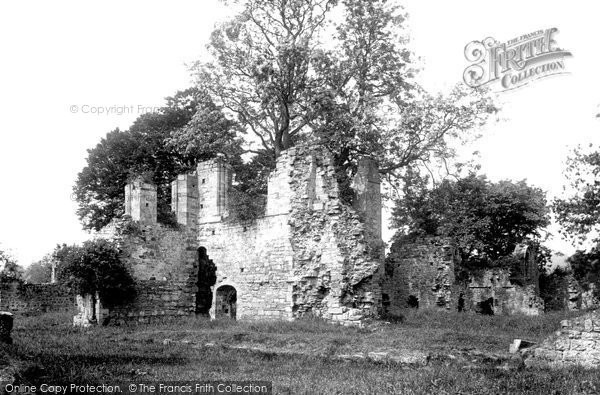 Photo of Easby, Abbey, Chapel Ruins 1893