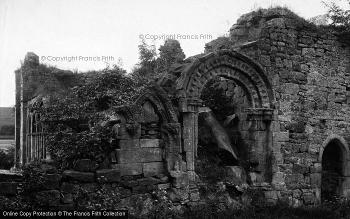 Photo of Easby, Abbey, Norman Arch 1913