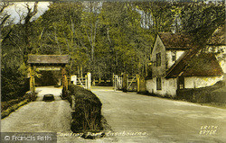 Entrance To Cowdray Park 1931, Easebourne