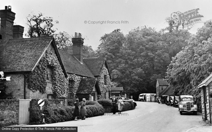 Photo of Easebourne, The Village c.1955
