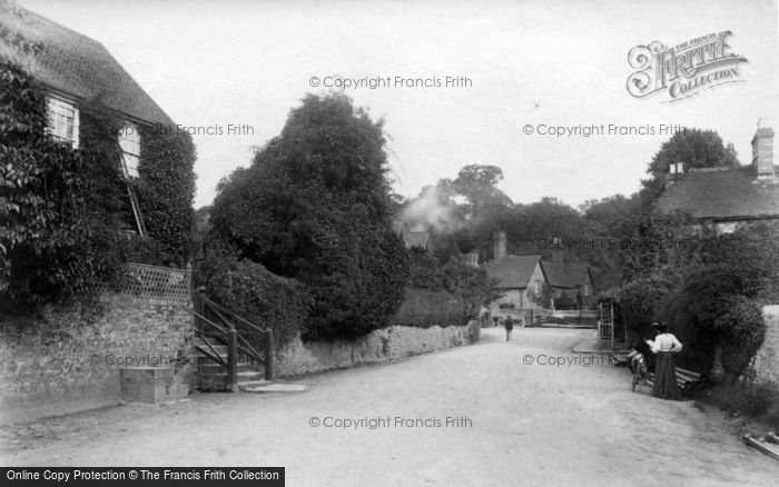 Photo of Easebourne, Village, Snow Hill 1906