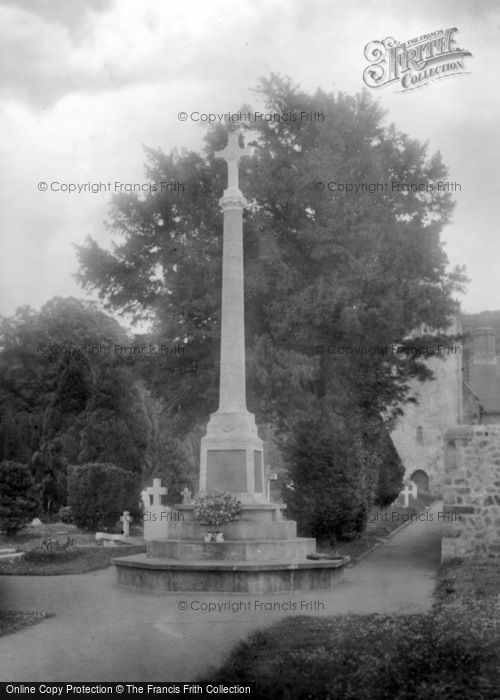Photo of Easebourne, War Memorial 1923
